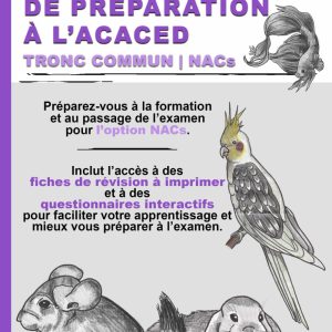 Préparation ACACED Tronc commun | NACs