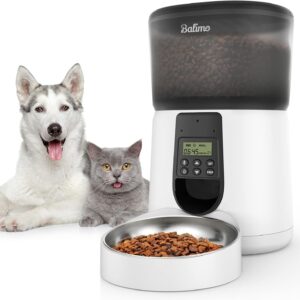 Distributeur de croquettes automatique Balimo chiens et chats