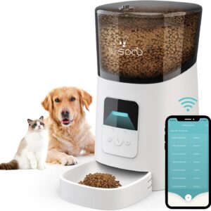 Distributeur de croquettes automatique Socio pour chiens & chats