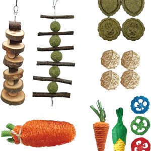 Jouets à mâcher Nivofu pour lapins et rongeurs