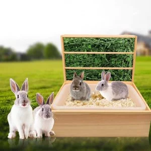 RĂątelier-litiĂšre Pealov pour lapins et rongeurs