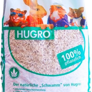 Litière de chanvre naturelle Hugro pour lapins et rongeurs
