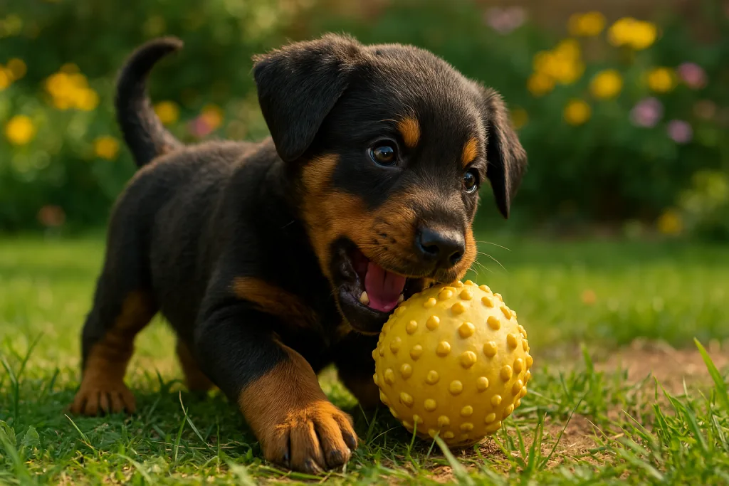 Chiot : Photos d'un Dobermann