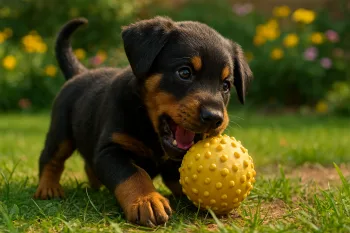 Chiot : Photos d'un Dobermann