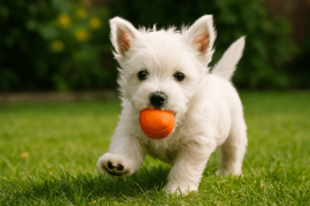 Chiot : Photos d'un West Highland White Terrier