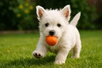 Chiot : Photos d'un West Highland White Terrier