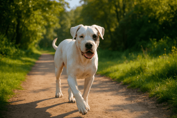 Chien : Photos d'un Dogue Argentin