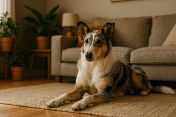 Chien : Photos prix d'un Colley à poil court (Smooth Collie) malade