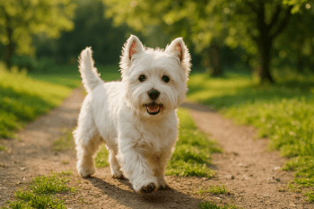Chien : Photos d'un West Highland White Terrier
