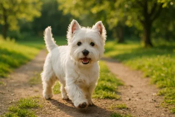 Chien : Photos d'un West Highland White Terrier