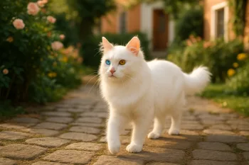 Chat : Photos d'un Angora Turc