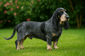 Chien : Photos d'un Basset Bleu de Gascogne