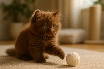 Chaton : Photos d'un British Longhair