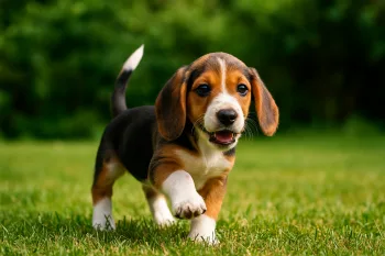 Chiot : Photos d'un Basset Artésien Normand