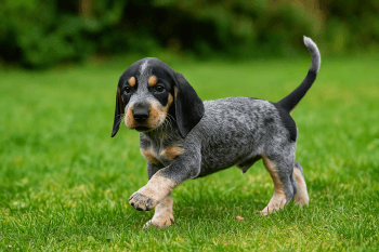 Chiot : Photos d'un Basset Bleu de Gascogne