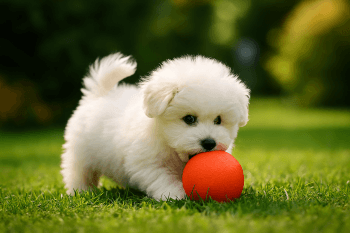 Chiot : Photos d'un Bichon Bolonais