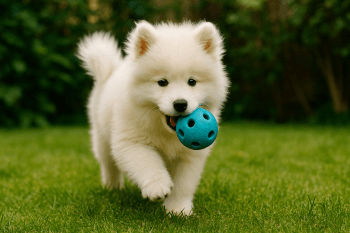 Chiot : Photos d'un Samoyède
