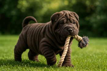 Chiot : Photos d'un Shar-Pei
