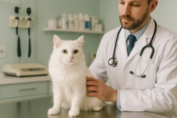 Chat : Photos prix d'un Angora Turc malade