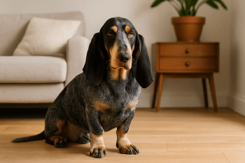Chien : Photos prix d'un Basset Bleu de Gascogne malade