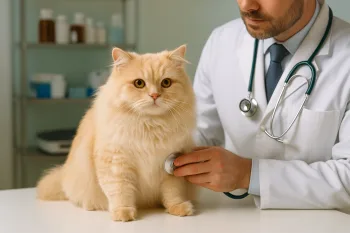 Chat : Photos prix d'un British Longhair malade