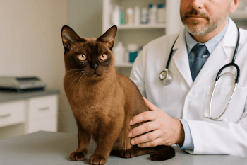 Chat : Photos prix d'un BurmĂšse malade