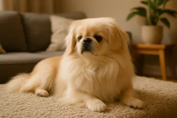 Chien : Photos prix d'un Pékinois malade