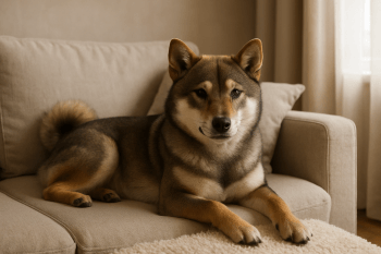 Chien : Photos prix d'un Shiba Inu malade
