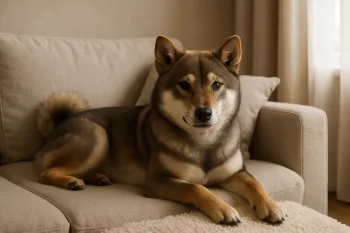 Chien : Photos prix d'un Shiba Inu malade