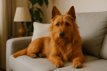 Chien : Photos prix d'un Terrier Australien malade