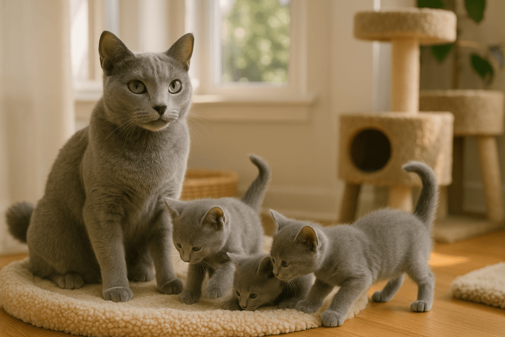 Chat : Photos prix d'un Bleu Russe