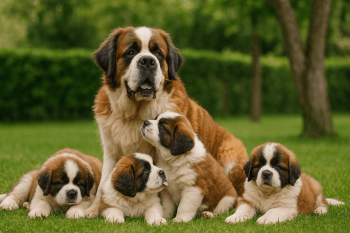 Chien : Photos prix d'un Saint-Bernard