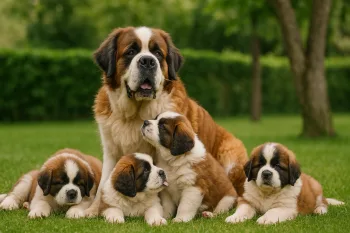 Chien : Photos prix d'un Saint-Bernard