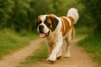 Chien : Photos d'un Saint-Bernard