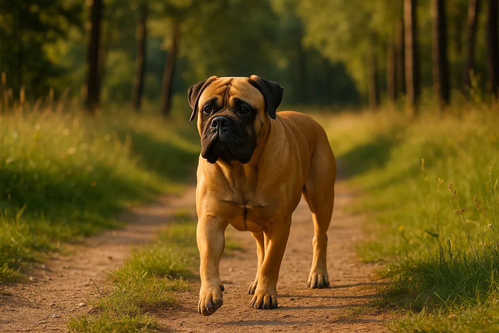 Chien : Photos d'un Bullmastiff