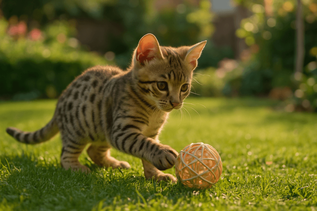 Chaton : Photos d'un Californian Spangled