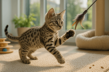 Chaton : Photos d'un Savannah