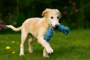 Chiot : Photos d'un Barzoï