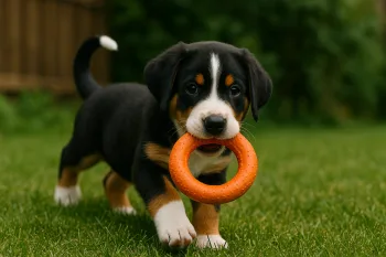 Chiot : Photos d'un Grand Bouvier Suisse