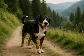 Chien : Photos d'un Grand Bouvier Suisse