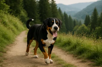 Chien : Photos d'un Grand Bouvier Suisse