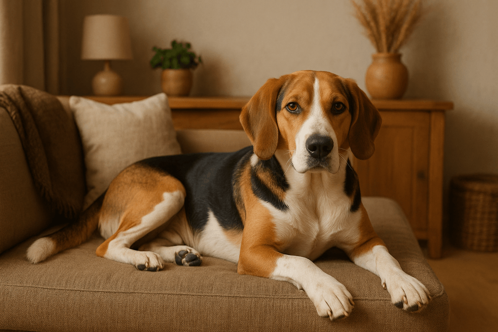 Chien : Photos prix d'un Beagle-Harrier malade