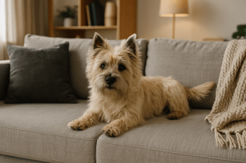 Chien : Photos prix d'un Cairn Terrier malade