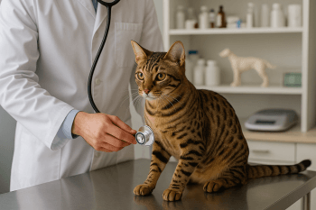Chat : Photos prix d'un Californian Spangled malade