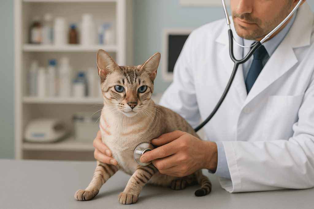 Chat : Photos prix d'un Ceylan malade
