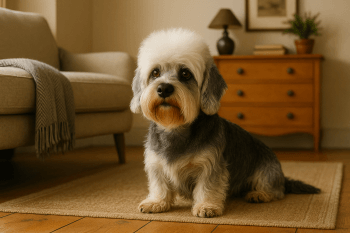 Chien : Photos prix d'un Dandie Dinmont Terrier malade