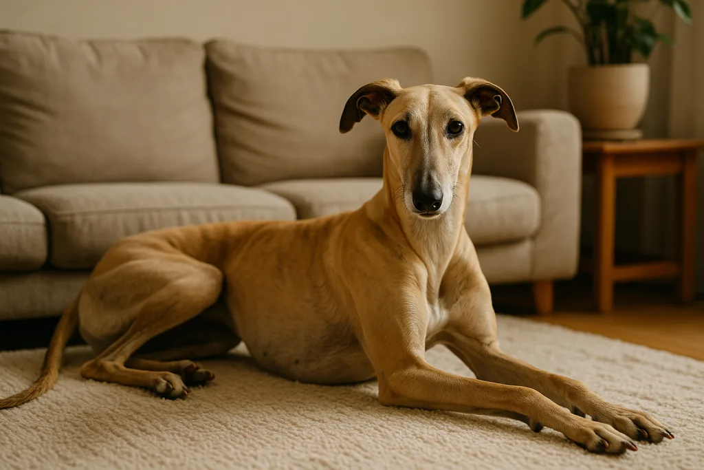 Chien : Photos prix d'un Galgo Español malade