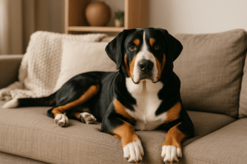 Chien : Photos prix d'un Grand Bouvier Suisse malade