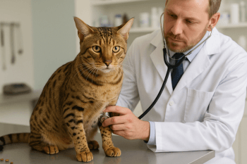 Chat : Photos prix d'un Savannah malade