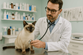 Chat : Photos prix d'un Tonkinois malade